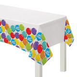 Balloon Birthday Celebration Plastic Table Cover, 3-pk | Amscannull