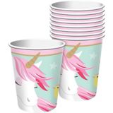 Magical Unicorn Disposable Paper Cups, 8-pk | Amscannull