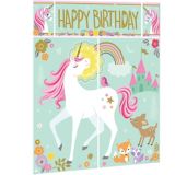 Magical Unicorn Party Scene Setter with Photo Booth Props, 17-pc | Amscannull