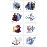 Tatouages temporaires pour fête d'anniversaire, Disney La Reine des neiges 2, paq. 8 | Frozennull