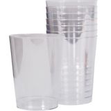 Disposable Plastic Cups, Birthdays, Anniversaries more, Clear, 10-oz, 8-pk | Amscannull