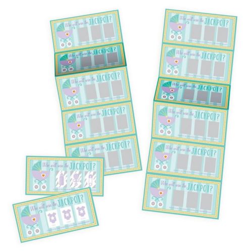 Baby Shower Scratch-Off Cards, 12-pk Product image