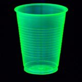 Black Light Neon Green Plastic Cups, 50-ct | Amscannull