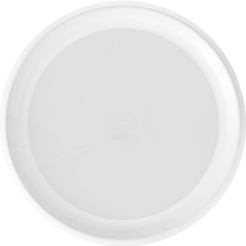 Round Plastic Platter for Birthday, Party, Anniversary, Assorted Colours, 16-in Product image