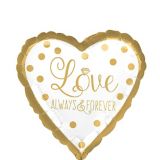 Ballon Love Always & Forever, 17 po | Anagram Int'l Inc.null