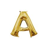 Air-Filled Letter Balloon, Gold, 13-in | Anagram Int'l Inc.null
