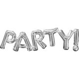 Air-Filled "Party" Letter Foil Birthday Balloon Banner, More Options Available, 33-in x 9-in | Anagram Int'l Inc.null