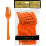 Premium Plastic Forks, 20-pk | Amscannull