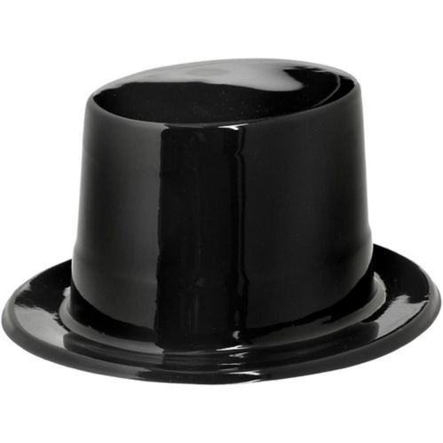 Shiny Black Top Hat Product image