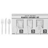 Big Party Pack Value Plastic Cutlery Set, 210-pk | Amscannull