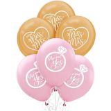 Ballons de mariage Mint To Be, paq. 15 | Amscannull
