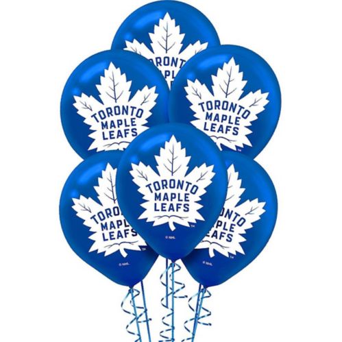 Toronto Maple Leafs Balloons, 6-pk Product image