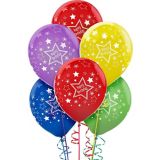 Primary Coloured Star Birthday Balloons, 20-pk Party City