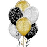 Metallic Confetti Birthday Balloons, 20pk Party City