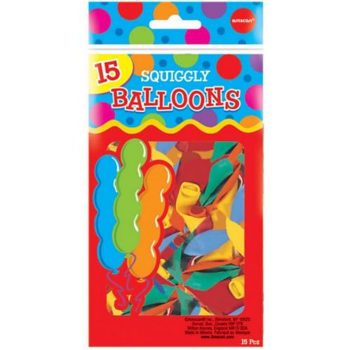 Squiggly Balloons, 15-ct Product image