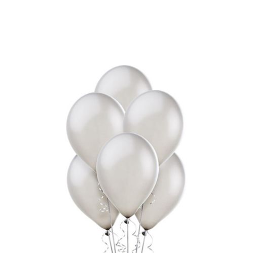 Mini ballons en latex, perle, 5 po, paq. 50 Image de l’article