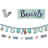 Can Bearly Wait Jumbo Letter Banner with Mini Banner | Amscannull