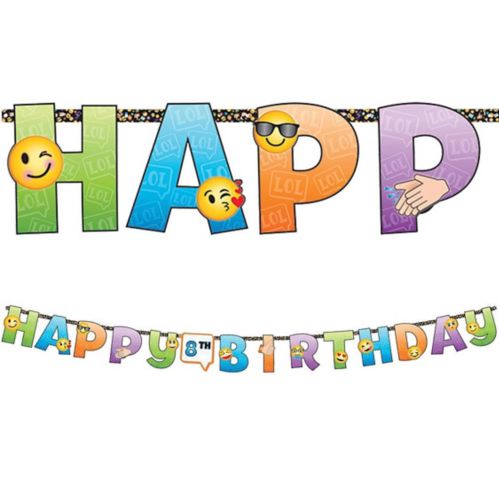 LOL Jumbo Add-An-Age Letter Birthday Party Banner Decoration, 10-ft Product image
