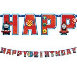 Thomas The Tank Jumbo Add-An-Age Letter Birthday Party Banner, 10-ft | NAnull