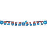 Nerf Jumbo Add-An-Age Letter Birthday Party Banner, 10-ft