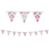 Floral Baby Pennant Banner | Amscannull