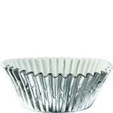 Silver Baking Cups, 24-ct | Amscannull