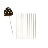 White Lollipop Sticks, 50-pk | Amscannull
