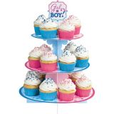 Girl or Boy Gender Reveal Cupcake Stand | Amscannull