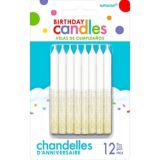 Glitter Birthday Candles, 12pk Party City