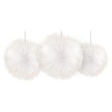 Tulle Fluffy Decorations, 3-pk