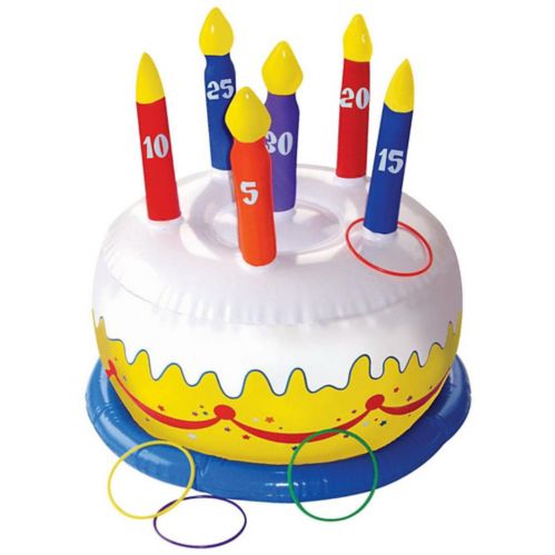 Jeu d'anneaux gâteau d'anniversaire Image de l’article