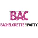 Glitter Bachelorette Party Letter Banner