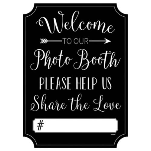 Wedding Photo Booth Sign Product image