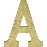 Glitter Gold Letter Sign | Amscannull
