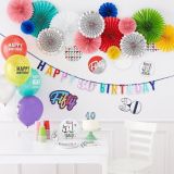 Here's to 50 Birthday Room Decorating Kit, 12-pc