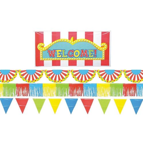 Carnival Outdoor Party Giant Decorating Kit, 5-pc Product image