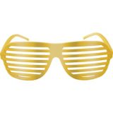 Gold Shutter Glasses