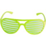 Neon Green Shutter Glasses