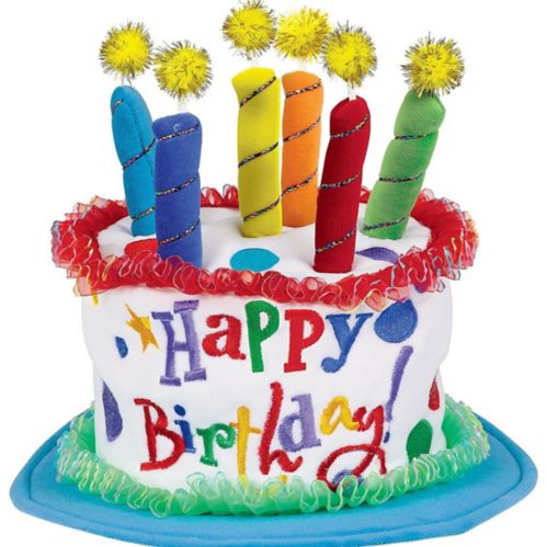 Plush Birthday Cake Hat Product image