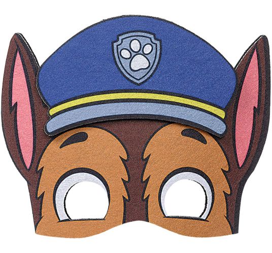 PAW Patrol Adventures Felt Chase Mask for Birthday Party/Dress Up Product image