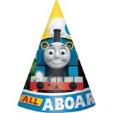 Chapeaux pour fête d'anniversaire Thomas le petit train, paq. 8 | ENTERTAINMENT ONEnull