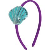 Scallop Shell Mermaid Headband, Purple | Amscannull