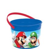 Super Mario Plastic Favour Container with Handle | Nintendonull