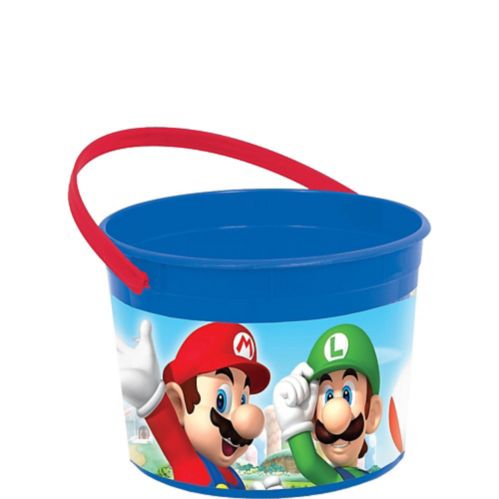 Super Mario Plastic Favour Container with Handle Product image