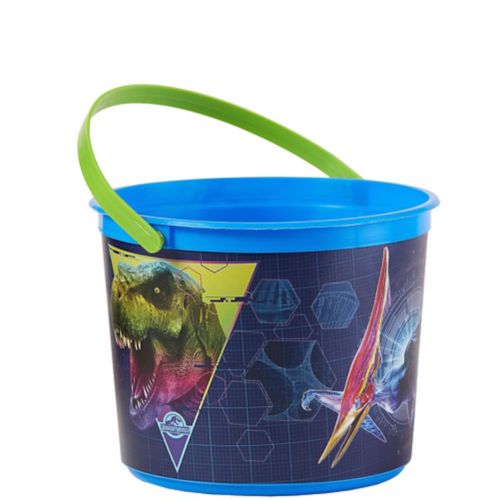 Jurassic World Party Favour Plastic Container, Blue Product image