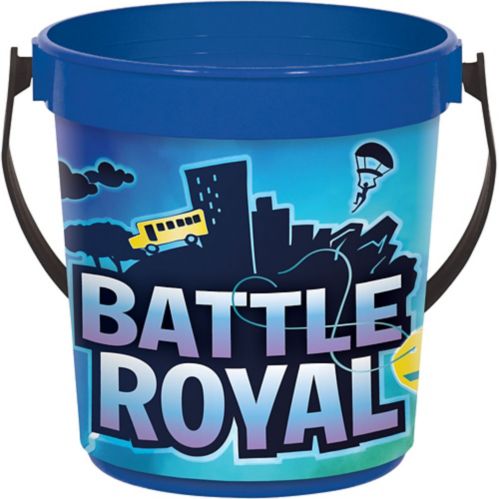 Battle Royal Birthday Party Favour Container, Blue Product image