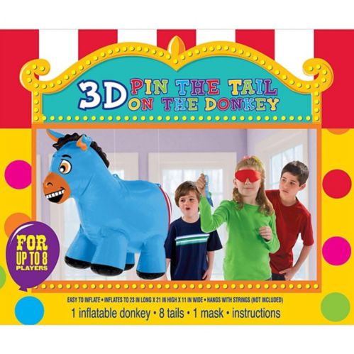 Inflatable Pin the Tail on the Donkey Game Product image