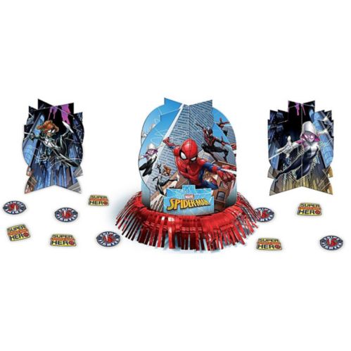 Marvel Spider-Man Webbed Wonder Birthday Party Table Decorating Kit, 23-pc Product image