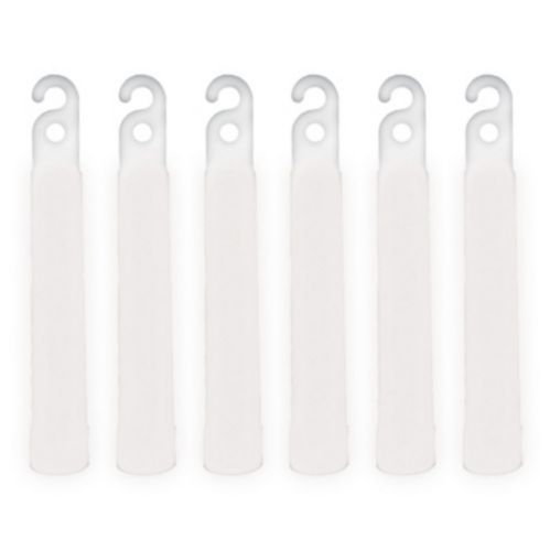 Colliers à bâton luminescent, blanc, paq. 25 Image de l’article