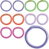 Multicolour Glow Bracelets, 80-pk | Amscannull